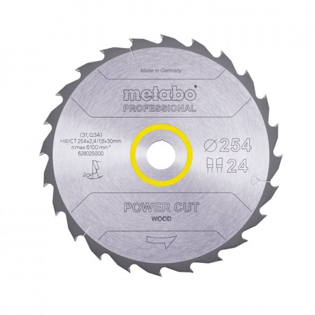 Пильный диск Metabo 628025000