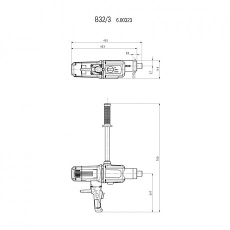 Дрель Metabo B 32/3 600323000