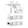 Аккумуляторный перфоратор Metabo KHA 36 LTX 600795650