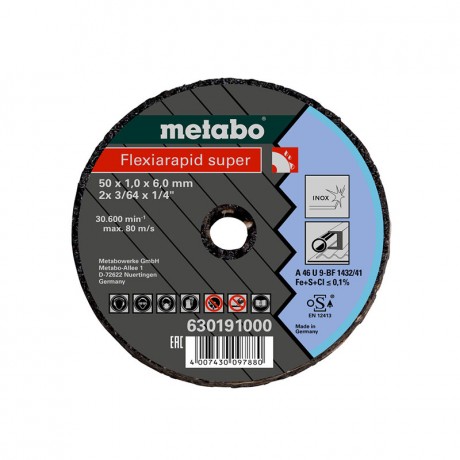 Отрезной диск для ПШМ Metabo 630191000