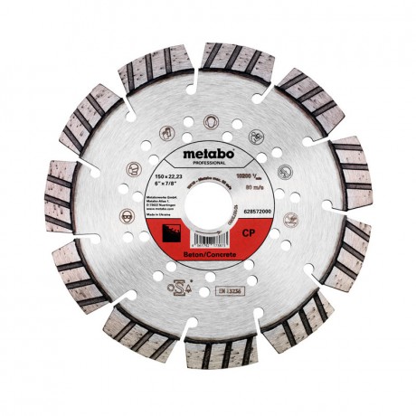 Алмазный отрезной диск Metabo 628572000