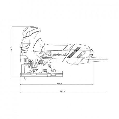 Лобзик Metabo STE 140 601401000