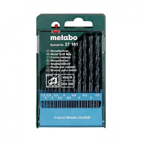 Набор свёрл HSS-R Metabo 627161000
