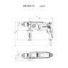 Ударная дрель Metabo SBE 850-2 S 600787500