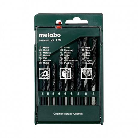 Набор свёрл Metabo 627179000