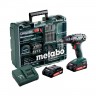 Аккумуляторная дрель-шуруповёрт Metabo BS 18 SET 602207880