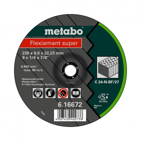 Отрезной диск Metabo 616672000