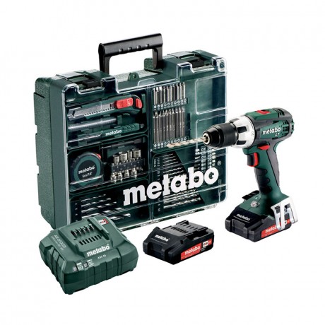 Аккумуляторная дрель-шуруповёрт Metabo BS 18 LT SET 602102600