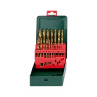 Набор свёрл HSS-TiN Metabo 627156000