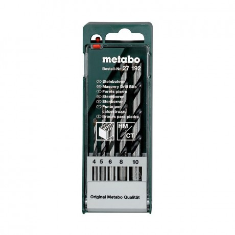 Набор свёрл по камню Metabo 627192000