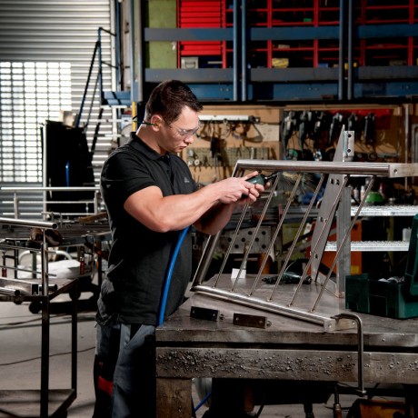 Пневматическая прямая шлифмашина Metabo DG 25 SET 604116500