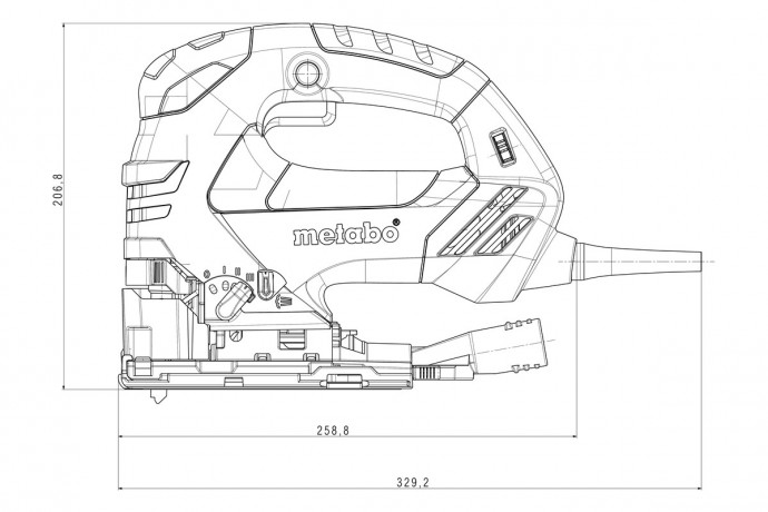 Лобзик Metabo STEB 140 PLUS 601404500