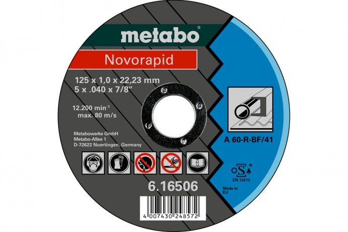 Отрезной диск Metabo 616506000