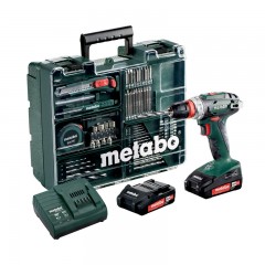 Аккумуляторная дрель-шуруповёрт Metabo BS 18 QUICK SET 602217880