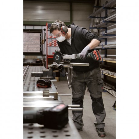 Аккумуляторный шлифователь угловых сварных швов Metabo KNS 18 LTX 150 600191850