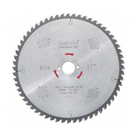 Пильный диск Metabo 628039000