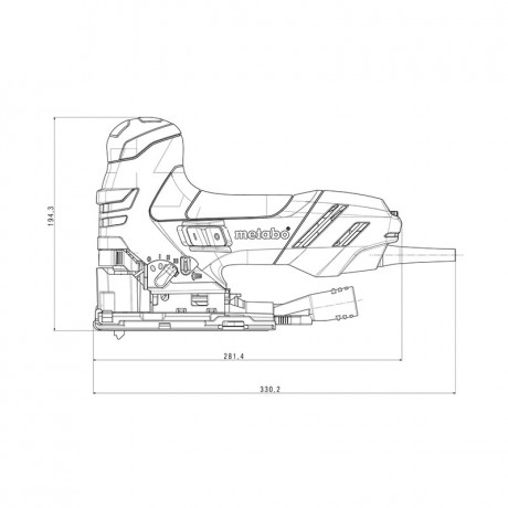 Лобзик Metabo STE 140 PLUS 601403700