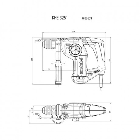 Перфоратор Metabo KHE 3251 600659000