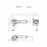 Угловая шлифмашина Metabo W 9-115 600354000