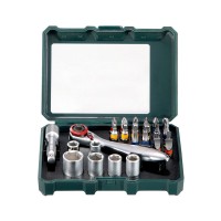 Набор бит и комплект трещоток SP Metabo 626701000