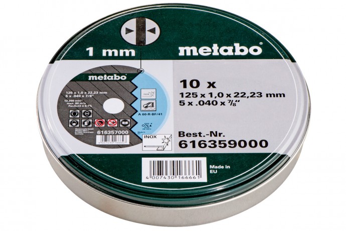 Отрезной диск Metabo 616359000