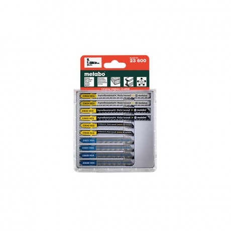 Набор лобзиковых пилок Metabo 623600000