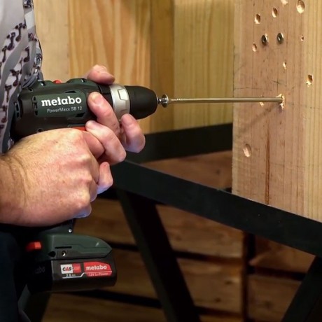 Аккумуляторная ударная дрель Metabo PowerMaxx SB 12 601076840