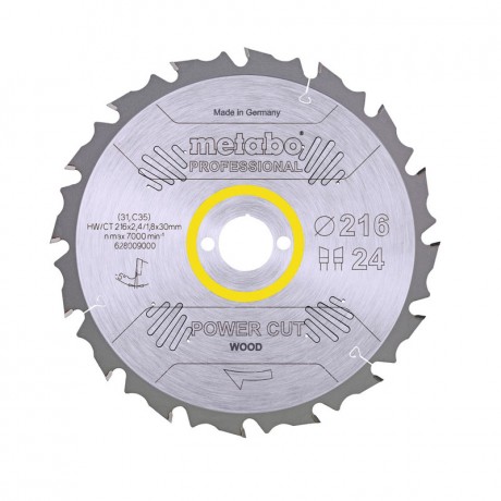 Пильный диск Metabo 628009000