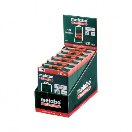 Набор свёрл HSS-G Metabo 627153000